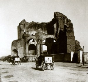 Il Ninfeo degli Horti Liciniani all'inizio del secolo XX