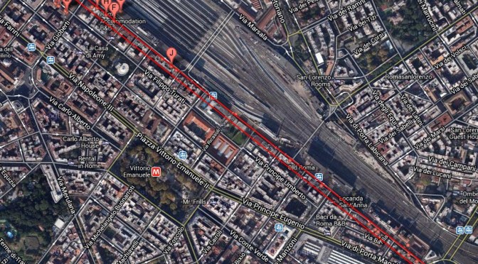 Un nuovo video di Gennaro Berger “Dalle terrazze dell’Esquilino un’altra via Giolitti?”