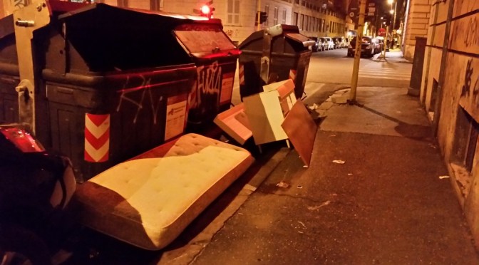 Esquilino, pattumiera urbana ?