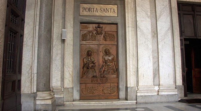 13 dicembre 2015 apertura della Porta Santa presso la Basilica di S. Giovanni in Laterano