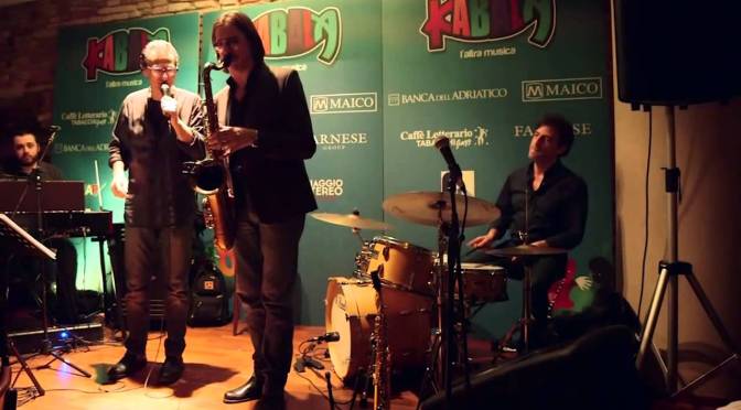 31/05/2016 Jazz in Metro: Max Ionata Hammond Trio con Gegè Telesforo a stazione Repubblica