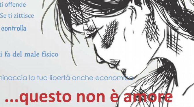 20 agosto 2016 “…Questo non è amore” 1° tappa romana del progetto contro la violenza sulle donne a Piazza Vittorio
