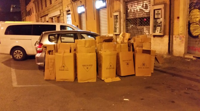 Perchè il commercio all’ingrosso “sarebbe” vietato all’Esquilino