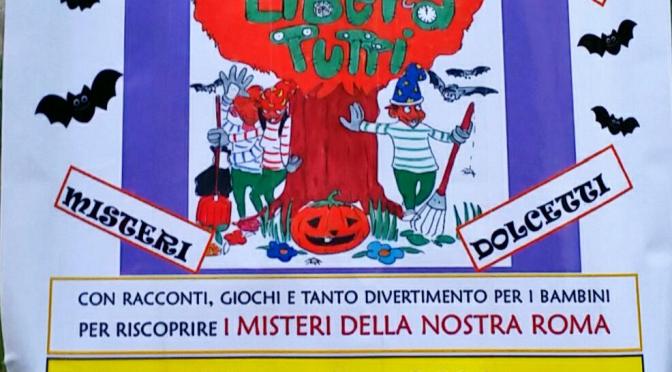 29 ottobre 2016 “Halloween al Parco” Parco di Via Statilia