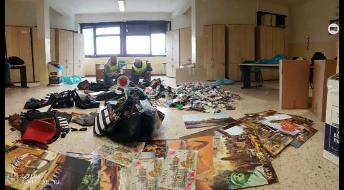 Antiabusivismo, oggi la Polizia Locale in zona Termini e via Tuscolana.