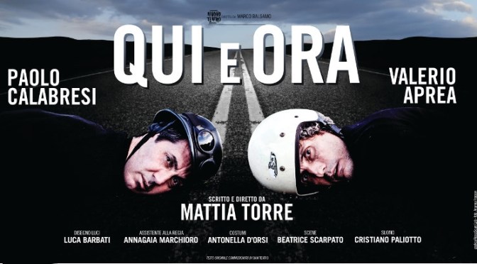 15 – 18 dicembre “Qui e Ora” al Teatro Jovinelli