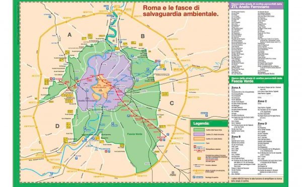 Domenica 11 dicembre 2016 blocco della circolazione all’interno della fascia verde