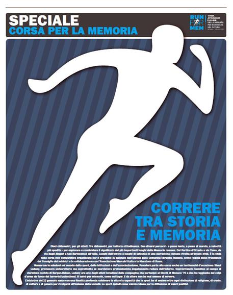 Run for Mem, lo sport ricorda la Shoah - Giorno della Memoria: Run for Mem, lo sport ricorda la Shoah