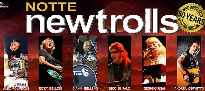 13 febbraio 2017 ” Notte New Trolls” al Teatro Brancaccio