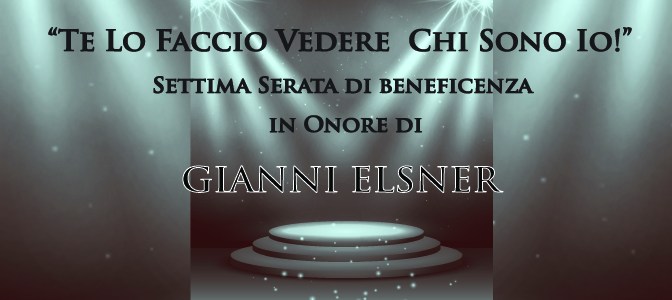 6 febbraio 2017 “Te lo faccio vedere chi sono io” al Teatro Brancaccio