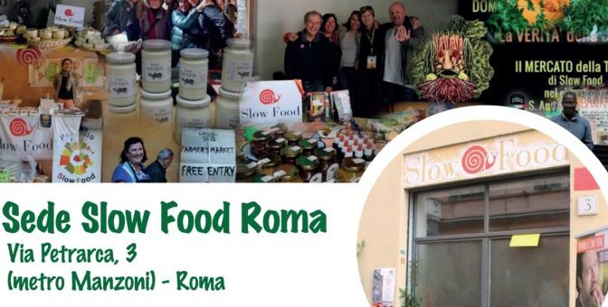 26 marzo 2017 “Incontra il produttore” presso la sede di Slow Food Roma