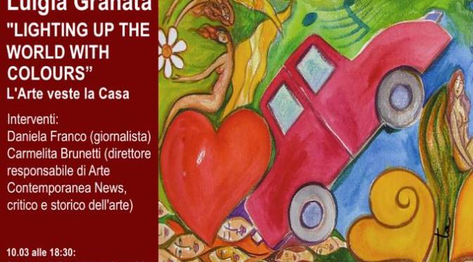 10 – 17 marzo 2017 “Lighting up the world with colours” allo Studio Medina