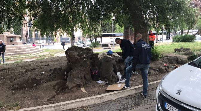 Termini, terzo giorno attività di ripristino del decoro da parte della Polizia Locale