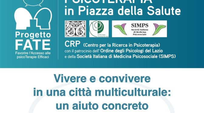 10 maggio 2017 Seminario gratuito in Piazza della Salute nei giardini di Piazza Vittorio