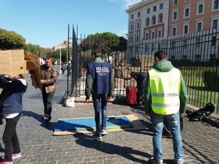 Polizia Locale, ripristino del decoro alla stazione Termini