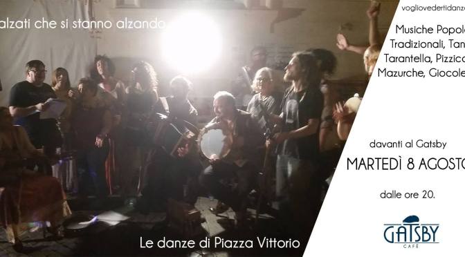 8 agosto 2017 “Le Danze all’improvviso!” al Gatsby Cafè