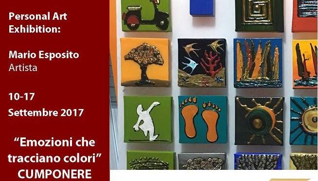 10 – 17 settembre 2017 “CUMPONERE-Emozioni che tracciano i colori” presso lo Studio Medina