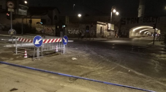 Risolti i problemi idrici a via Giolitti in questo inizio di settembre 2017, ma…