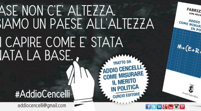 15 novembre 2017 presentazione del libro “Addio Cencelli” presso la Libreria Borri Books