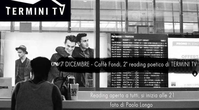 7 dicembre 2017 2° Reading Poetico di Termini TV presso il Caffè Fondi