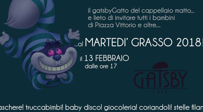 13 febbraio 2017 “Festa di Carnevale” al Gatsby Cafè