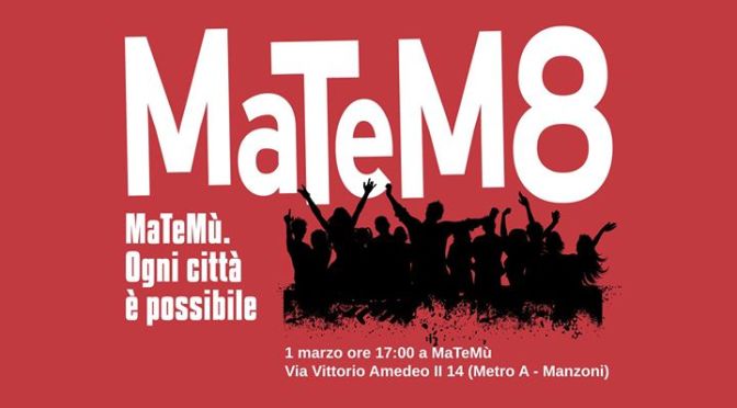 1 Marzo 2018 “Matem8” Matemù compie 8 anni