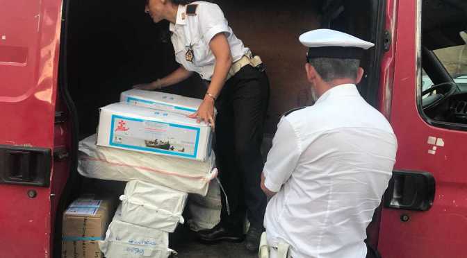 Porta Maggiore, Polizia Locale sequestra 110 kg di pesce