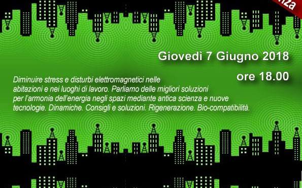 7 giugno 2018 “La vita al tempo del wifi e del telefonino” conferenza presso lo Studio Medina