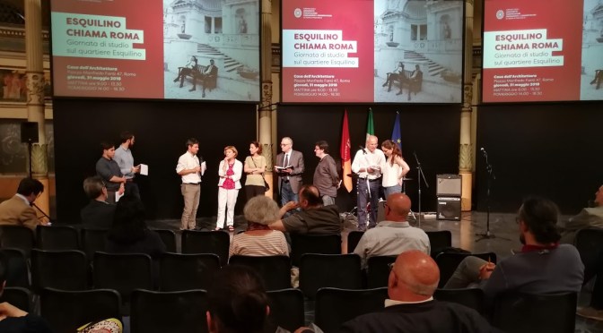 Echi dell’evento “Esquilino chiama Roma” del 31 maggio 2018