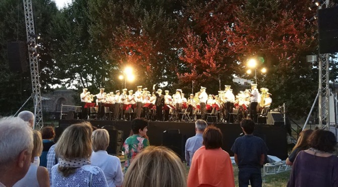 Banda della Polizia di Roma Capitale: dal concerto eseguito a Santa Croce in Gerusalemme omaggio a Alberto Sordi