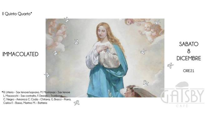 8 dicembre 2018 “Il 5°4° – Immacolated – Jazz Ensemble Jam Session” al Gatsby Cafè