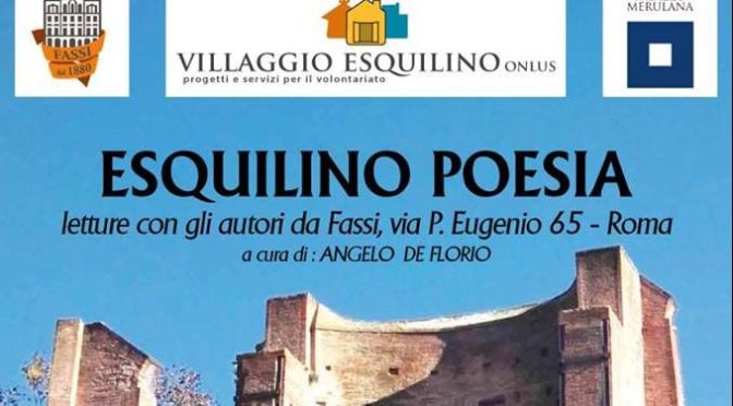4 febbraio 2019 “Esquilino Poesia” al Palazzo del Freddo – Fassi