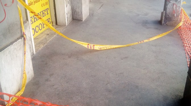 Il teatro dell’assurdo di Via Giolitti