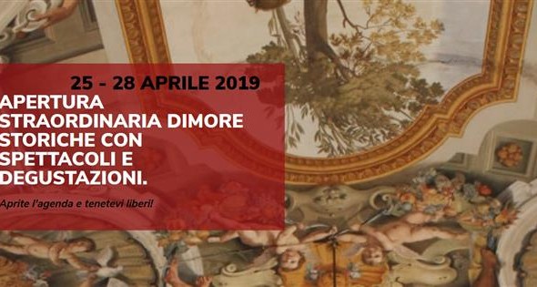 La Regione Lazio rinnova l’appuntamento con le Dimore storiche del Lazio dal 25 al 28 aprile 2019