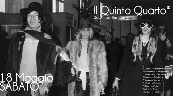 18 maggio 2019 “Il Quinto Quarto – Jazz Ensemble” al Gatsby Cafè