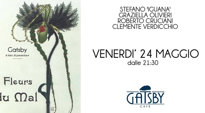 24 maggio 2019 “Fleurs du Mal – Blues songs – acoustic set” al Gatsby Cafè