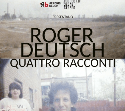 16 maggio 2019 “ROGER DEUTSCH: QUATTRO RACCONTI” all’Apollo 11