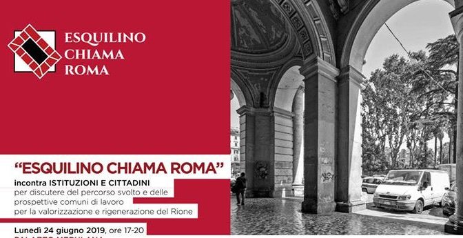24 giugno 2019 “Esquilino chiama Roma” al Palazzo Merulana