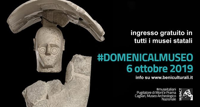 6 ottobre 2019 Tornano le domeniche gratuite al museo