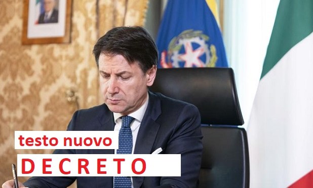 Il DCPM del 1 aprile 2020 con le ultime disposizioni.