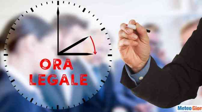 Domenica 29 marzo 2020 torna l’ora legale