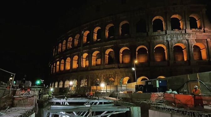 ROMA ARCHEOLOGIA e RESTAURO ARCHITETTURA 2020: Roma Metro C – LA STAZIONE FORI IMPERIALI: AVANZAMENTO LAVORI E ATTIVITÀ IN CORSO / LA STAZIONE FORI IMPERIALI E L’ARCHEOLOGIA. Metro C scpa (13/05/2020).