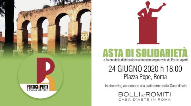 24 giugno 2020 Asta di Solidarietà a Piazza Pepe