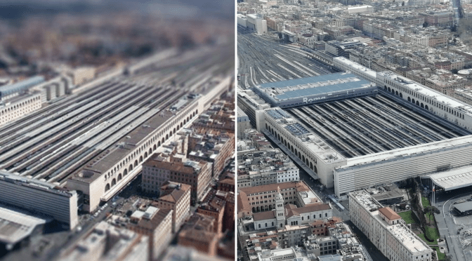 “Flussi e varchi della Stazione Termini”