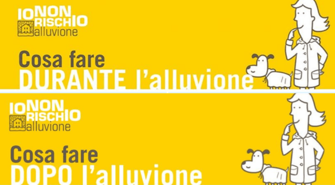 Alcuni consigli del Dipartimento della Protezione Civile su cosa fare  durante e dopo un’alluvione