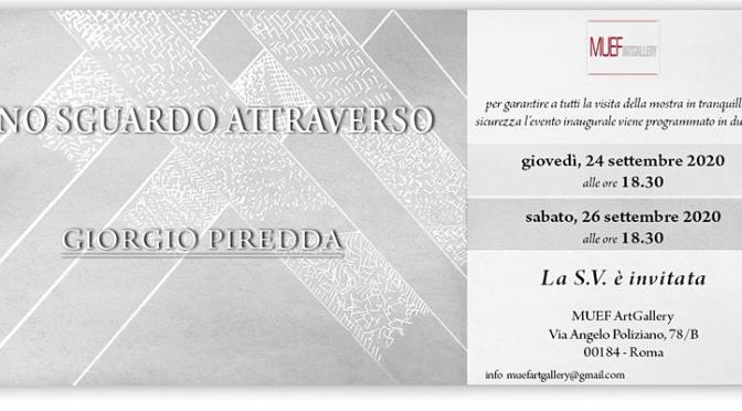 24 settembre 3 ottobre 2020 “Uno sguardo attraverso” Mostra d’arte al MUEF