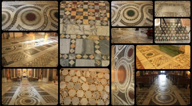 I pavimenti cosmateschi della Basilica di Santa Croce in Gerusalemme