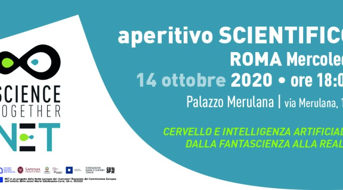 14 ottobre 2020 Science Together Net | Aperitivo Scientifico “The future dilemma” al Palazzo Merulana