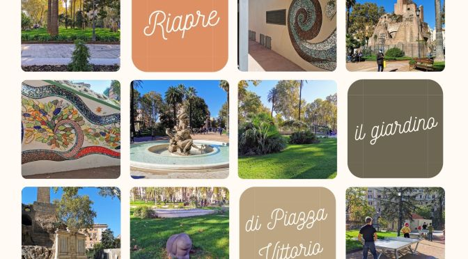 Piazza Vittorio: Riaperto il giardino “nicola Calipari”. Le immagini e un pò di storia del giardino e degli edifici