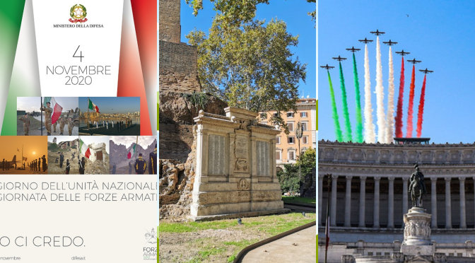 4 novembre 2020 Giornata dell’Unità Nazionale e delle Forze Armate